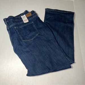 Signature by Levi Strauss Mid‎ Rise Bootcut Blue Denim Jeans Size 24M NWT